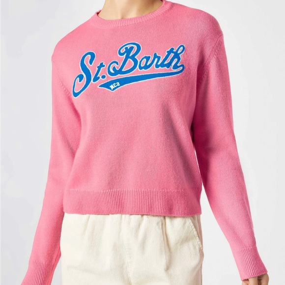 MC2 Saint Barth Sweaters - MC2 Saint Barth pink sweater